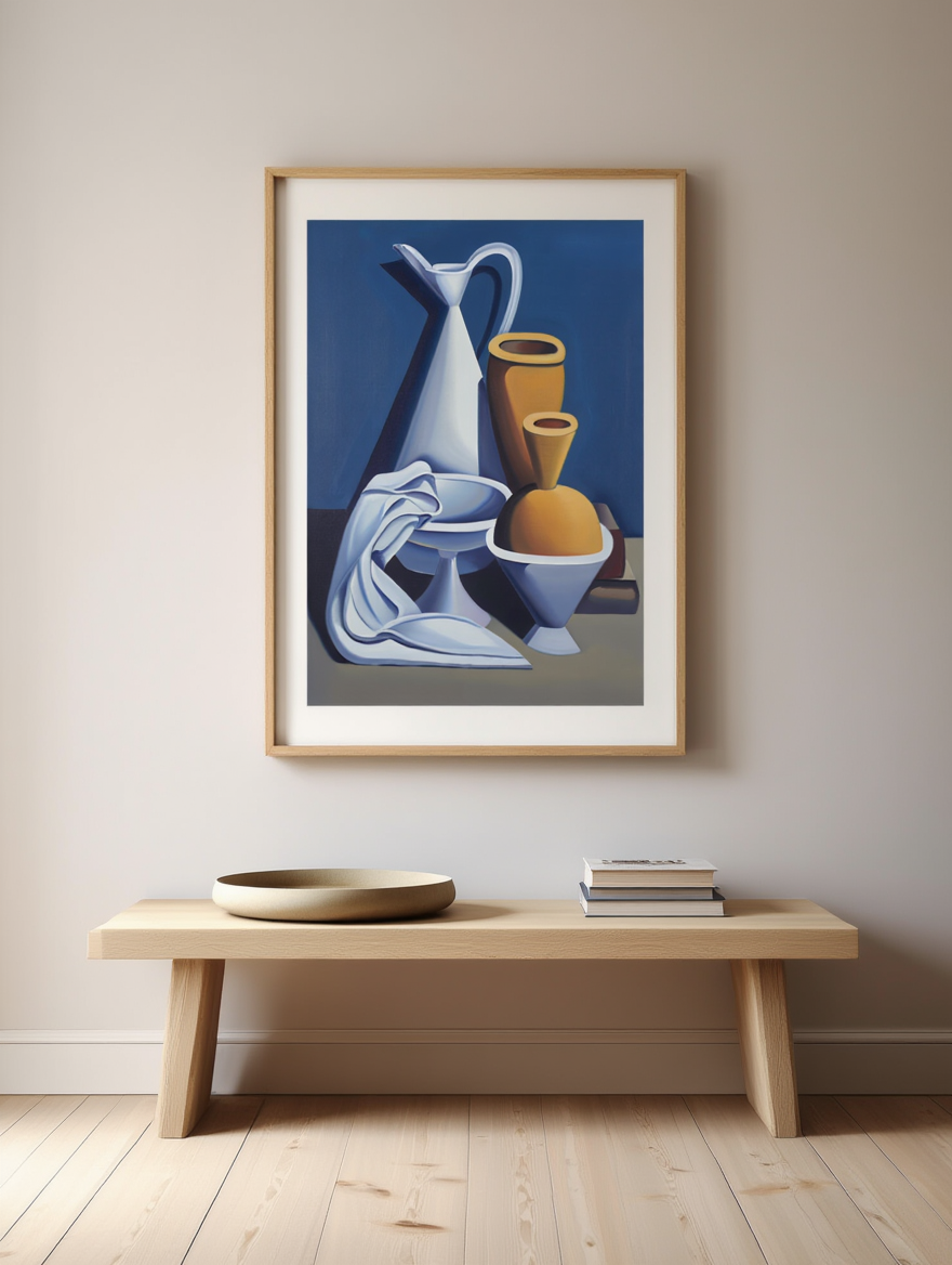 Vilhelm Lundstrøm – Still Life with Water Jug