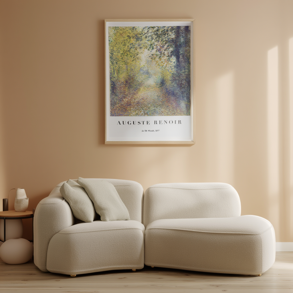 Auguste Renoir - In The Woods Poster