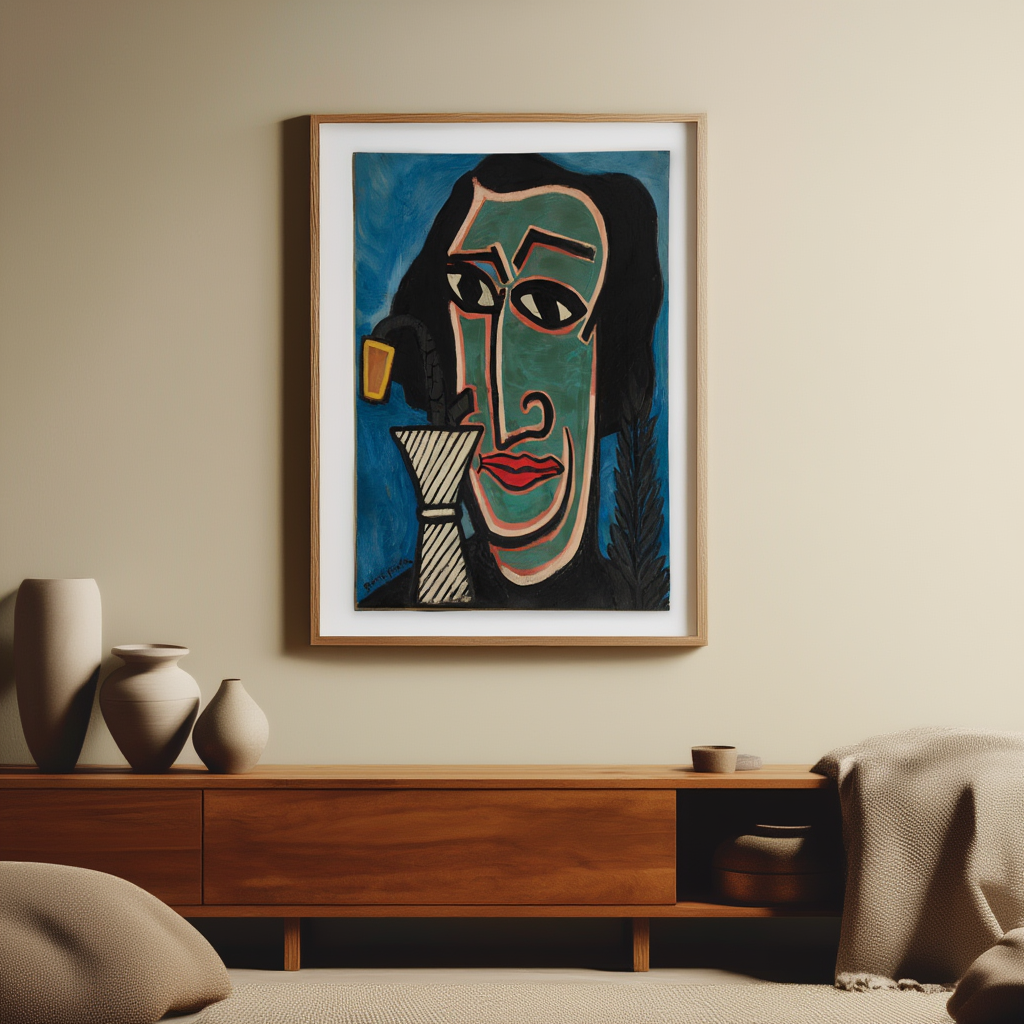 Poète espagnol by Francis Picabia (c. 1938–1939) – Surrealist/Modernist Art Print