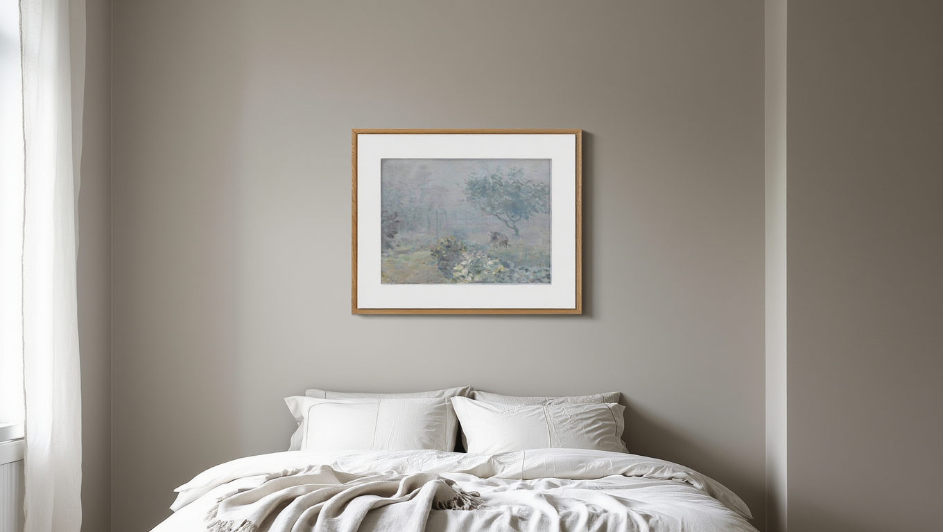 Alfred Sisley - Fog Voisins