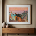 Crépuscule Aux Hortensias – Maurice Denis Poster | Symbolist Floral Art Print - Hakyarts