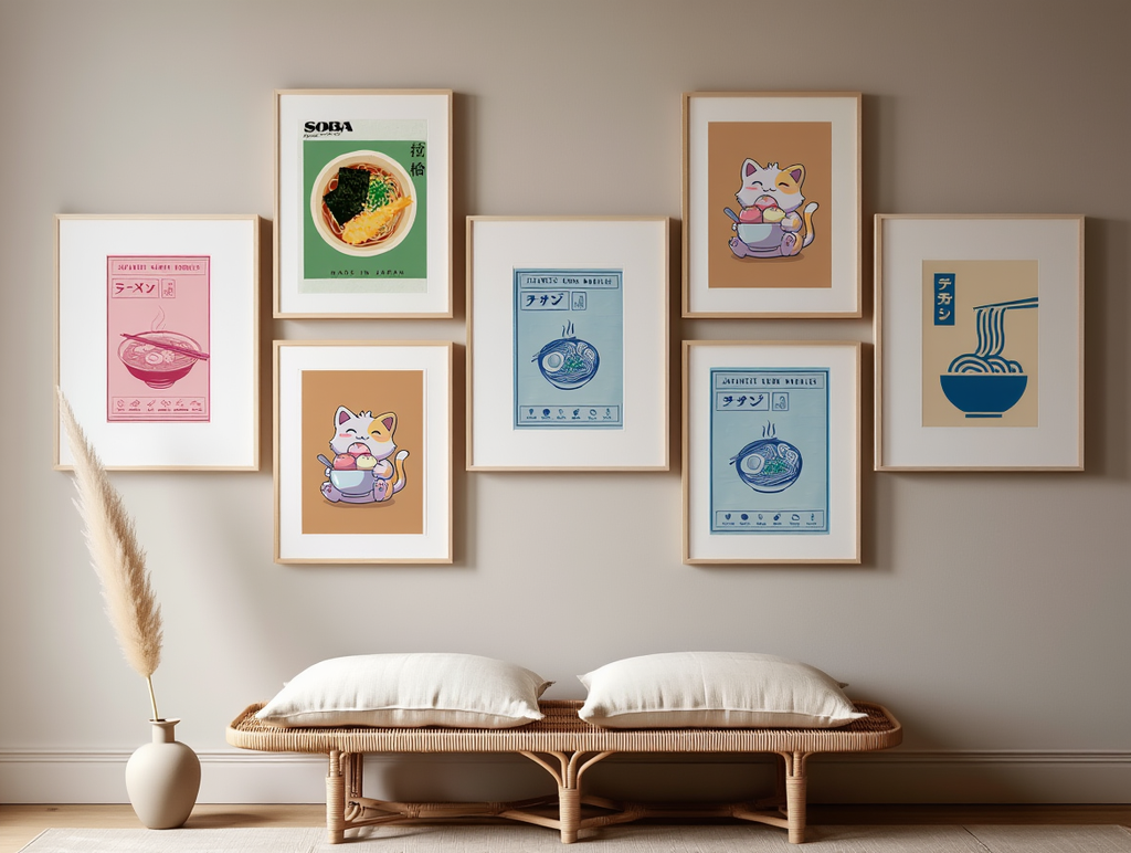 Japanese 5 Prints – Blend & Match Collection