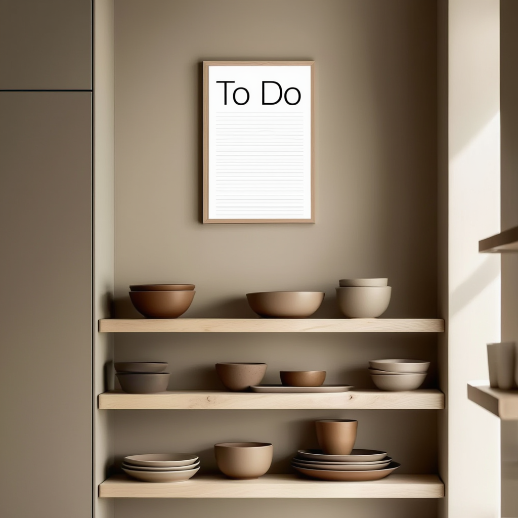 To Do — Modern Wall Art Print