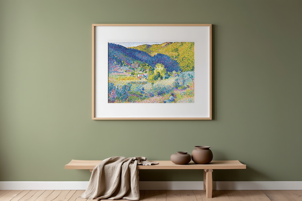 Henri-Edmond Cross - Paysage De La Chaîne Des Maures