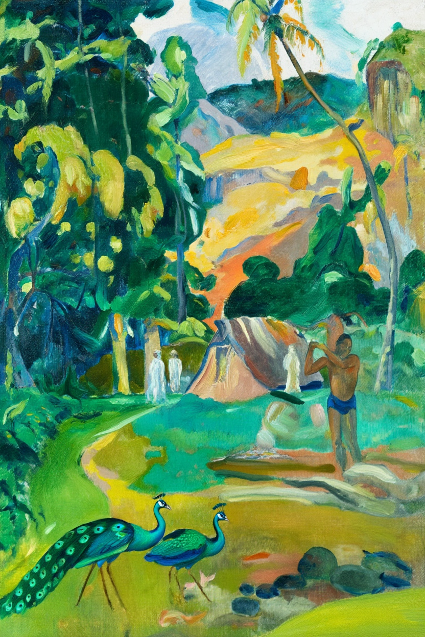 Gauguin Mystical Tahiti – 4 Prints Mix & Match