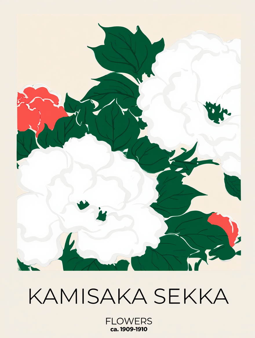 Kamisaka Sekka – Nature & Pattern | 4 Prints Mix & Match