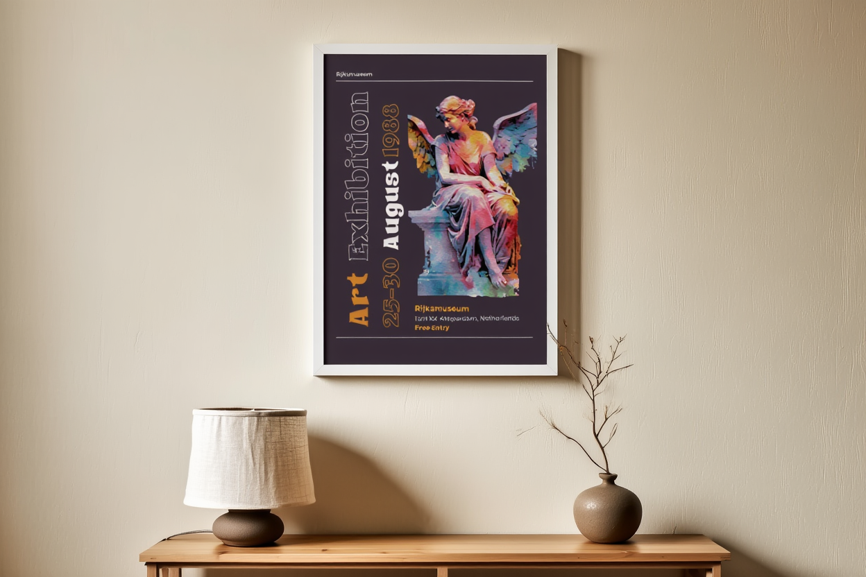 Rijksmuseum Art Exhibition – Vintage Museum Poster