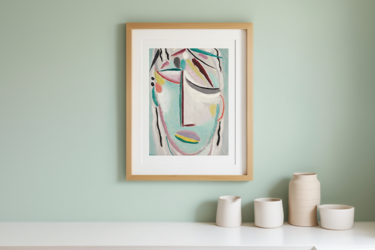 Alexej von Jawlensky - Saviour's face Martyr Poster