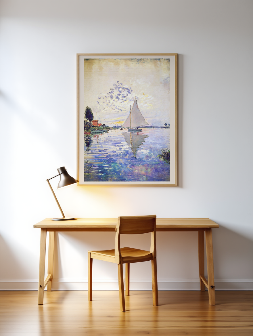 Voilier au Petit-Gennevilliers