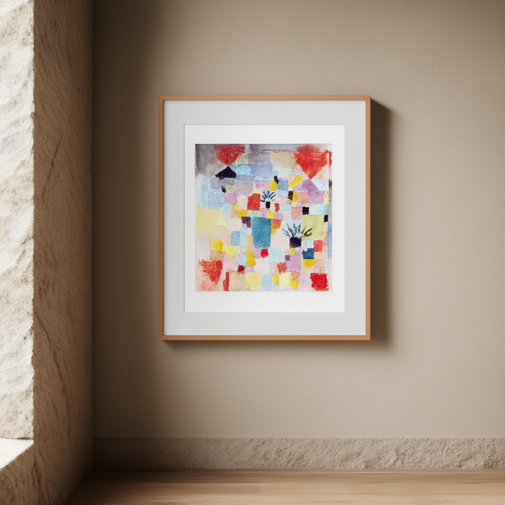 Southern Gardens – Paul Klee Poster | Modernist Abstract Art Print