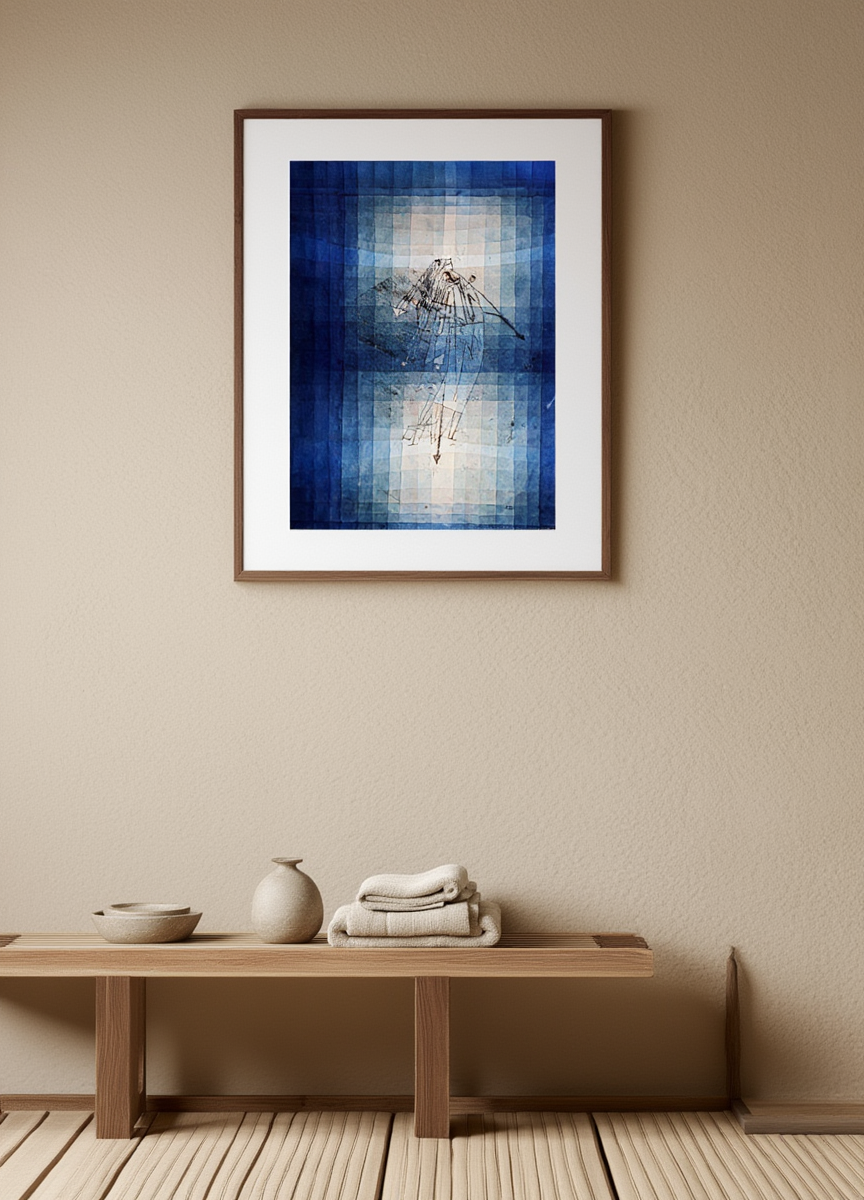 Dance of Moth – Paul Klee (1925) | Abstract Expressionist Art Print