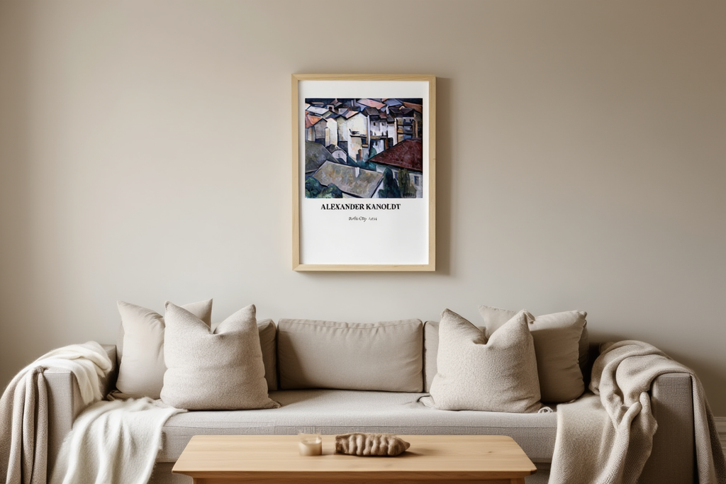 Alexander Kanoldt - Karlsruhe, Berlin City Poster