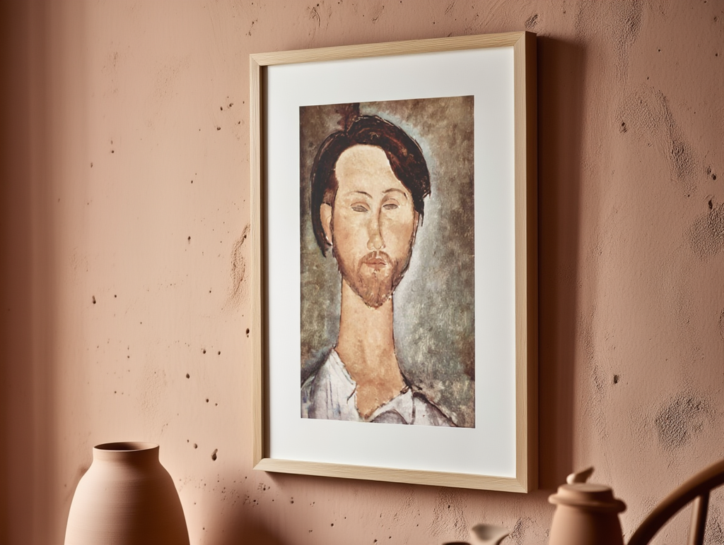 Amedeo Modigliani- Portrait of Léopold Zborowski Poster