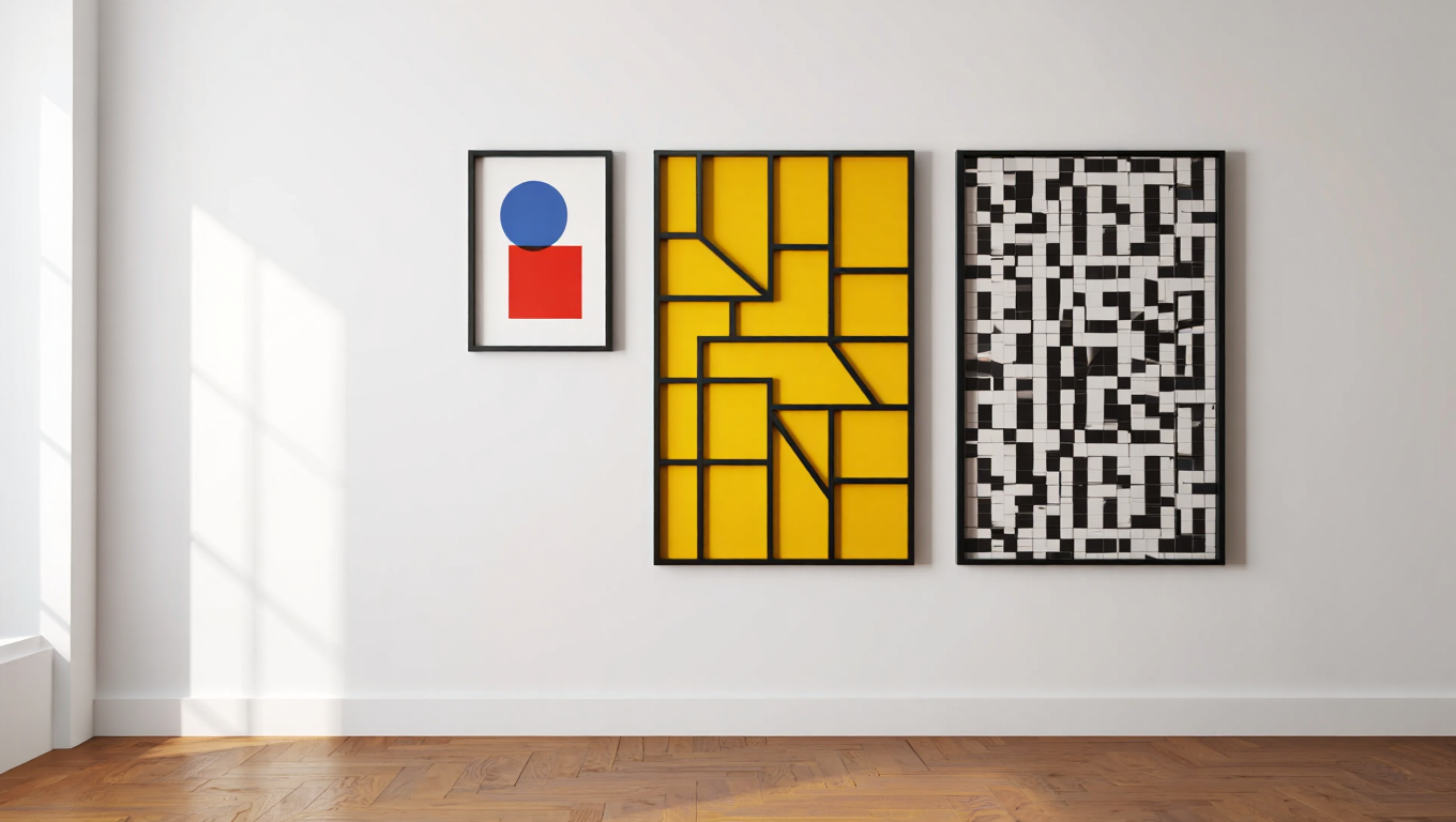 Bauhaus Trio – Set of 3 Art Prints