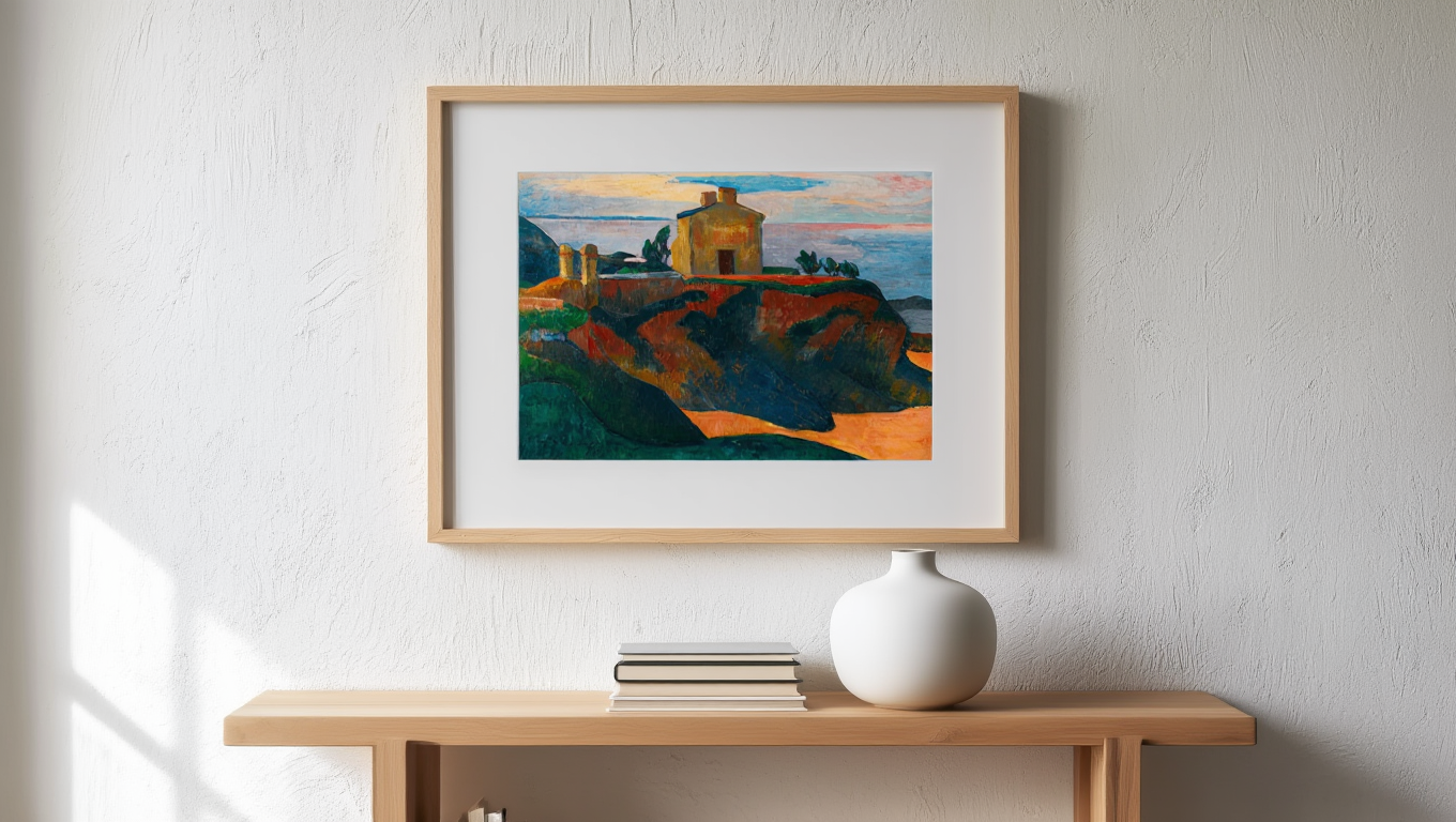 Paul Gauguin - La Maison Du Pan-Du