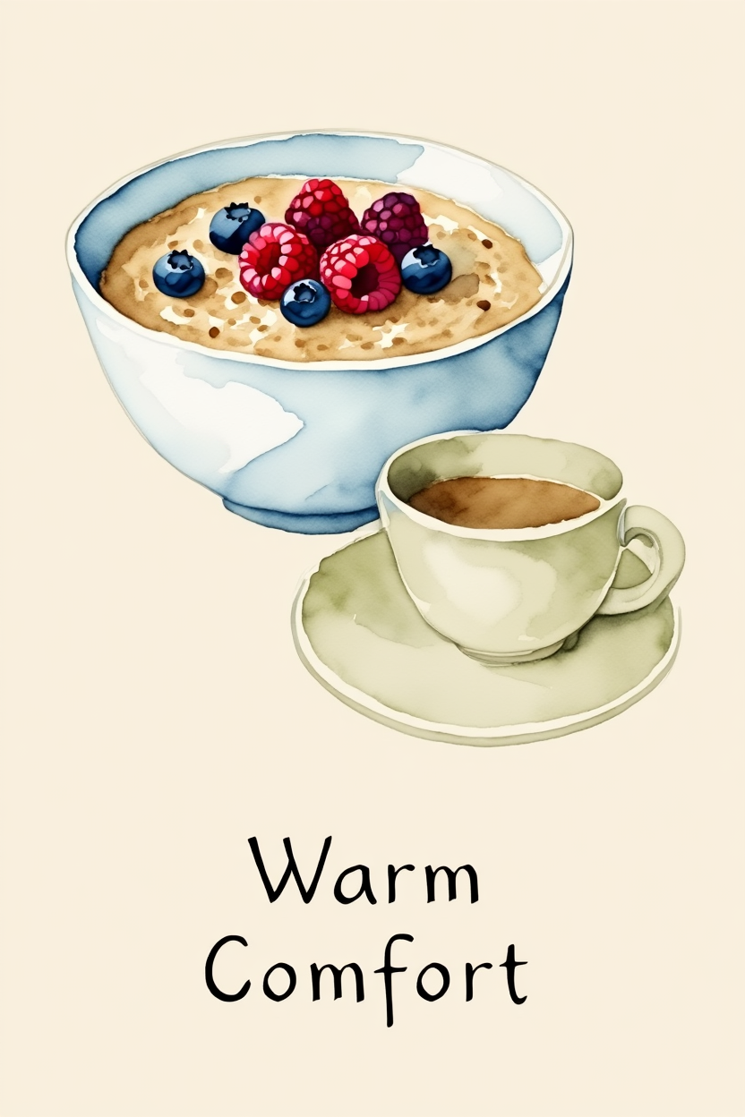 Breakfast Drinks – Set of 6 Prints