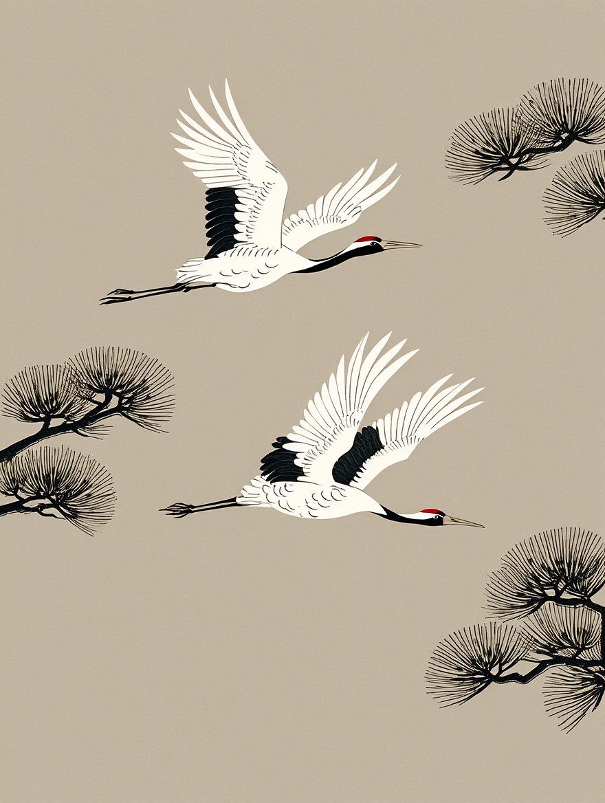 Kamisaka Sekka – Nature & Pattern | 4 Prints Mix & Match