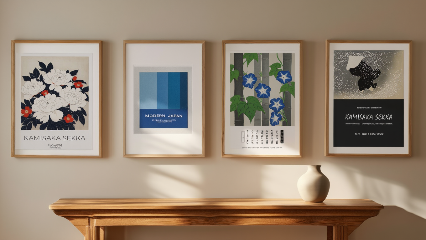 Kamisaka Sekka – Seasons & Elegance | 4 Prints Mix & Match