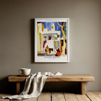 View of a Mosque – August Macke Poster | Vintage Oriental Art Print