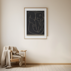 Pasiphae and Blue by Henri Matisse – Vintage Modern Art Print - Hakyarts