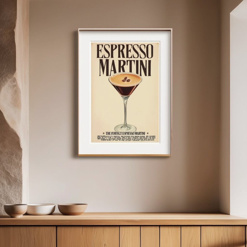 Espresso Hour — Espresso Martini Print