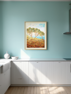 Les Oliviers, Effet de Soleil aux Martigues – Francis Picabia Poster | Modernist Landscape & Sunlit Olive Grove Art Print