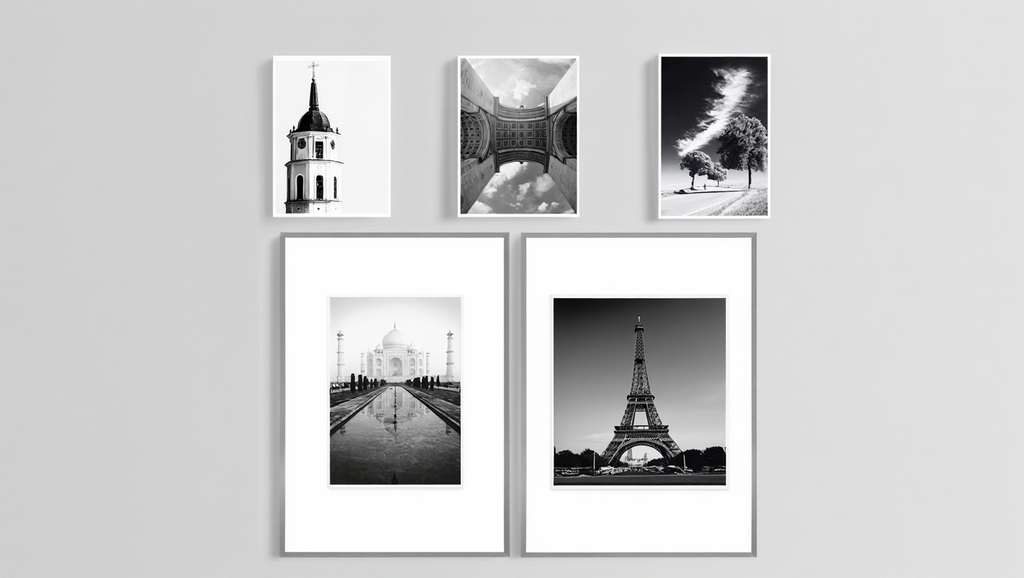 Monochrome Journeys: 5 Minimalist Travel & City Art Prints