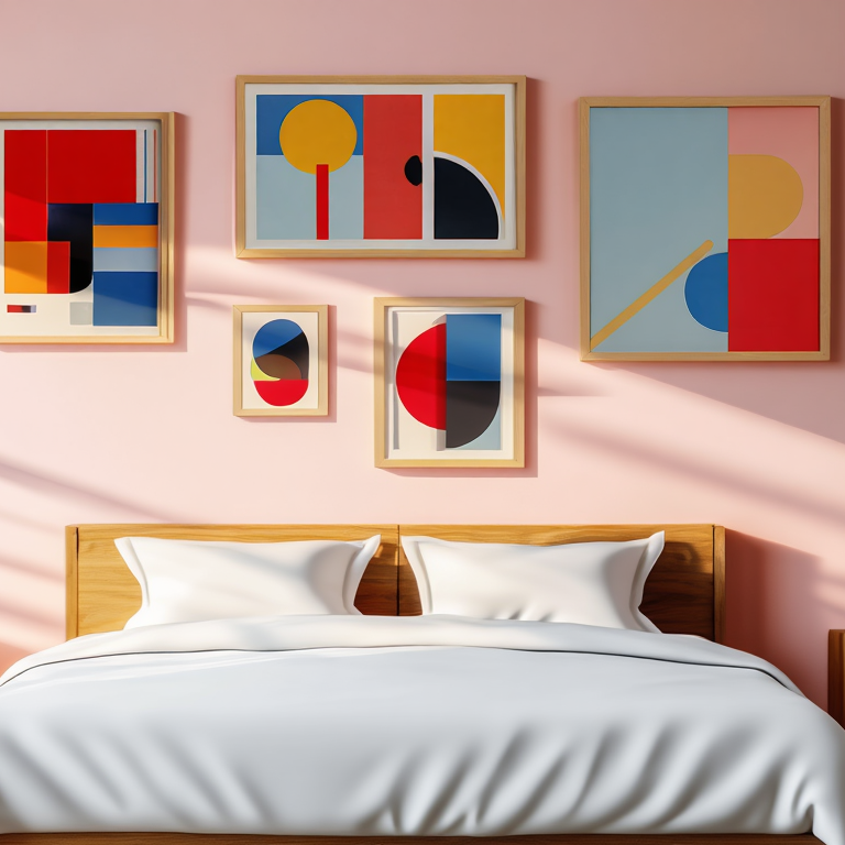 Bauhaus Balance – Set of 4 Art Prints