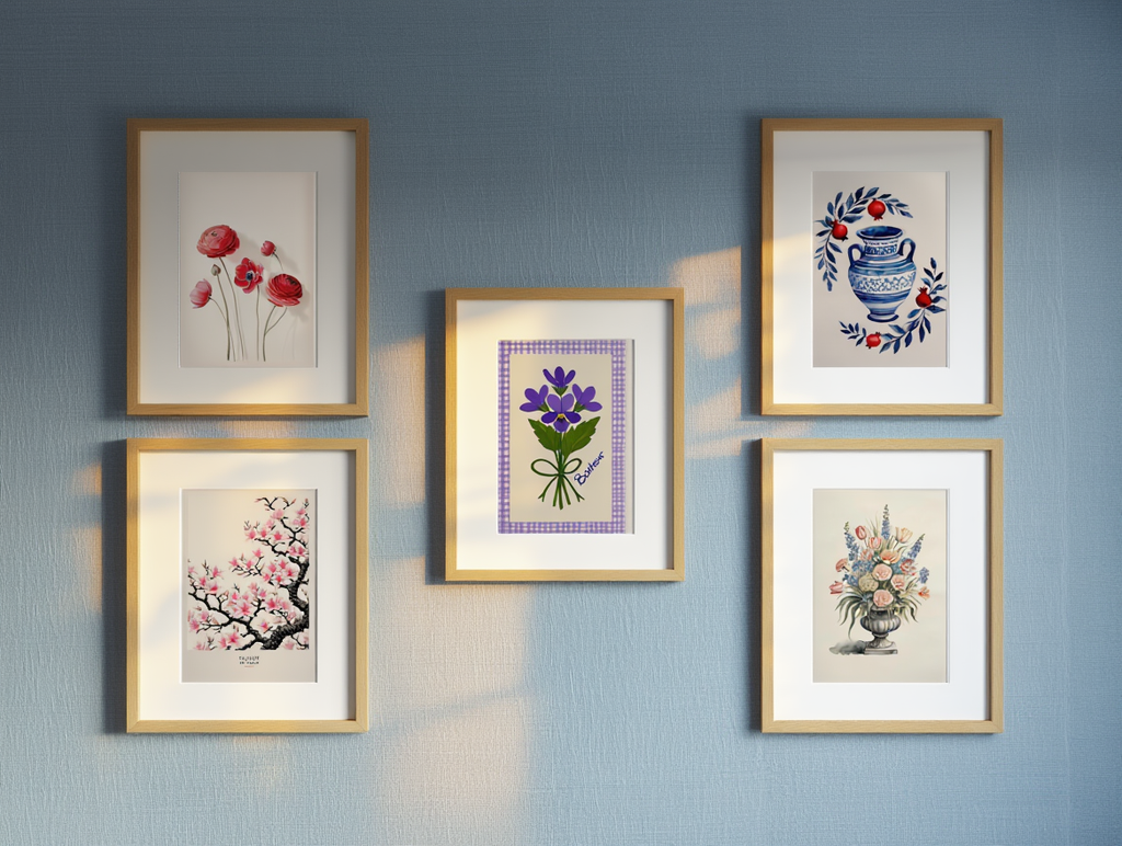 Lavender Dreams – Soft Pastel Floral Print