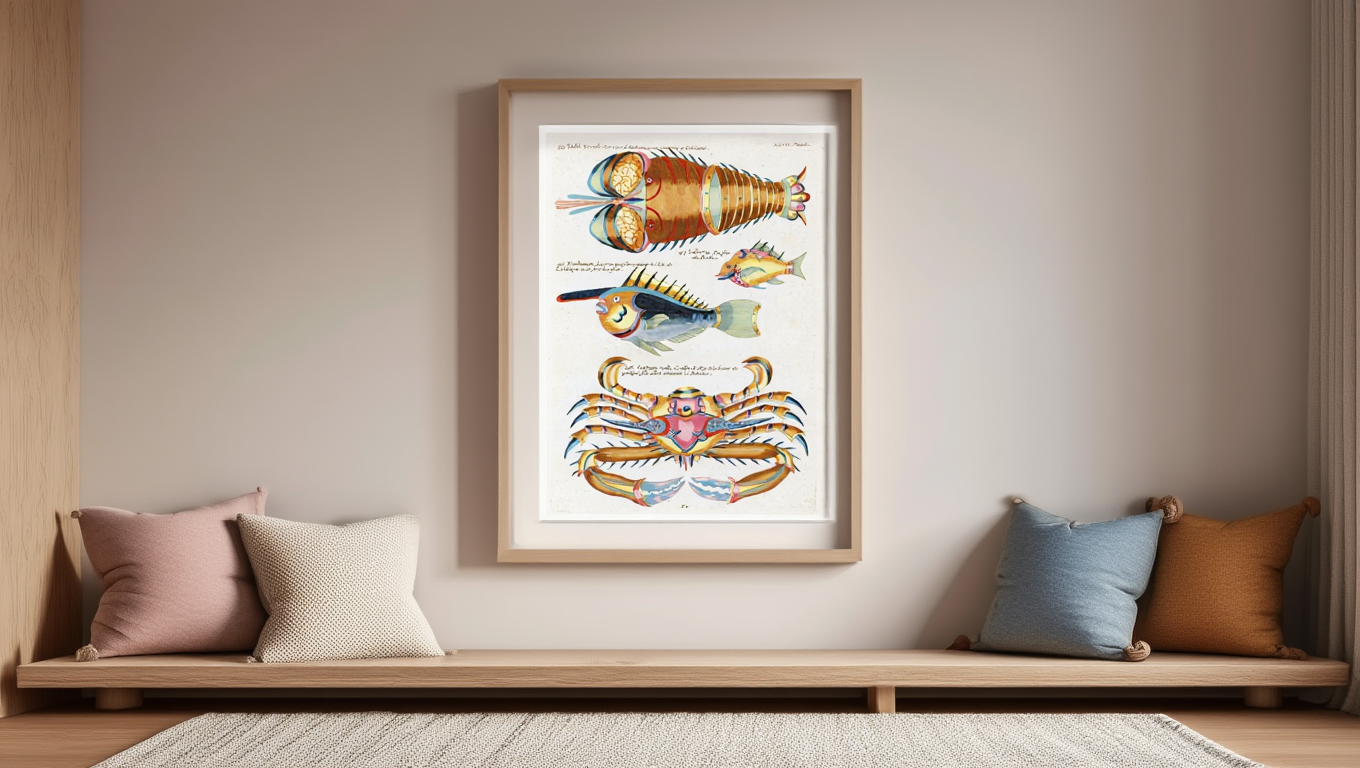 Louis Renard - Poissons Plate 90 Poster