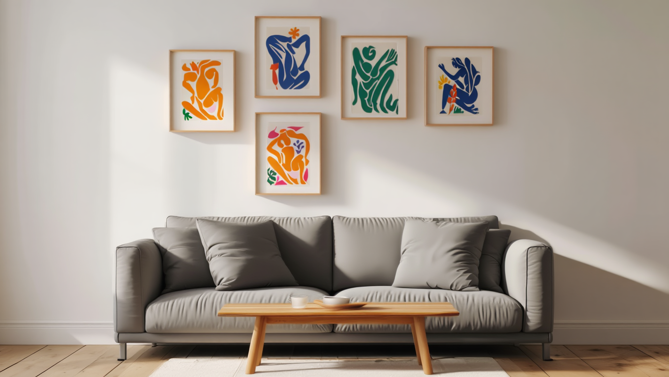 Matisse Modernist Collection – Set of 5 Prints