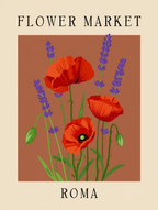 Flower Market Cities – 4 Prints