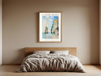 The Cliffs at Étretat by Claude Monet – Impressionist Landscape Art Print - Hakyarts