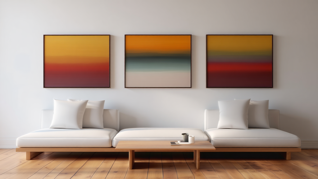 Rothko Color Field – Living Room Set of 3