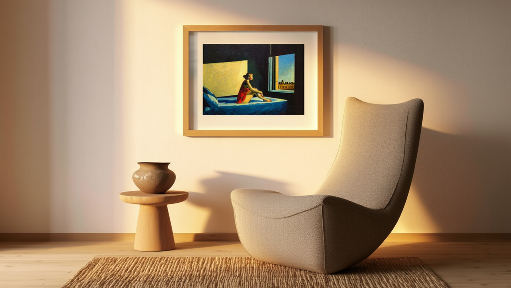 Edward Hopper – Morning Sun Art Print