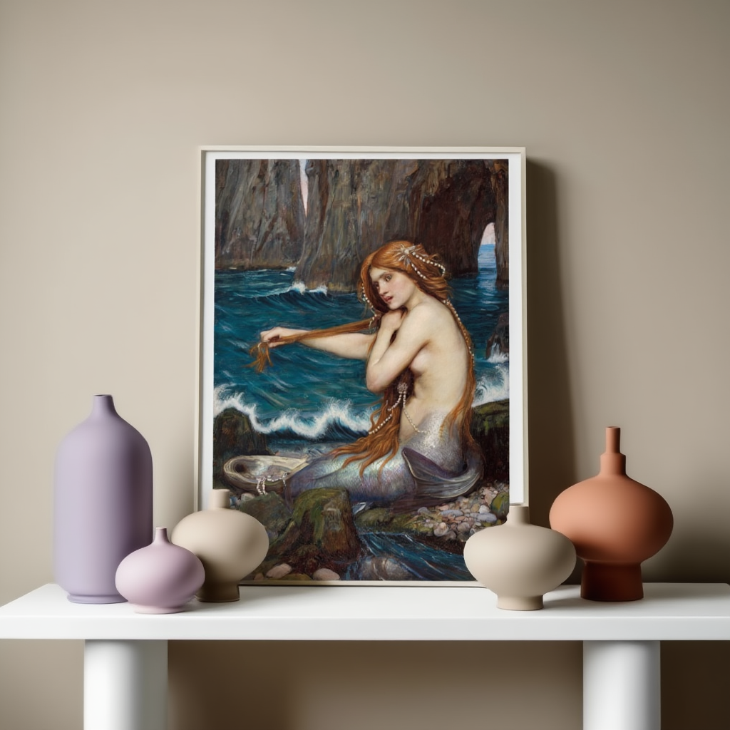 A Mermaid - John William Waterhouse