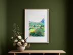 Field with Poppies – Vincent van Gogh Poster | Post-Impressionist Landscape & Floral Art Print