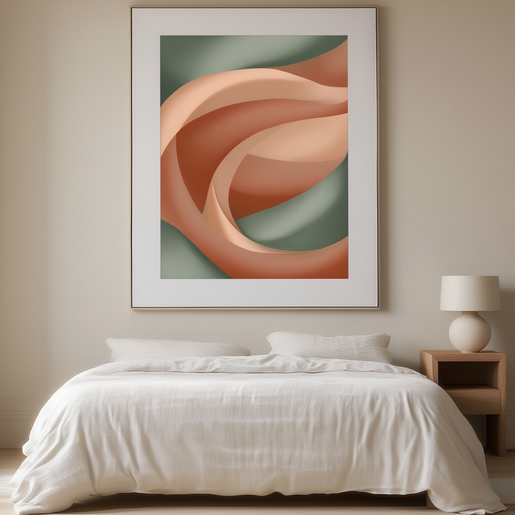 Geometric Bloom – Colorful Geometric Art Print - Hakyarts