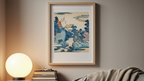 Utagawa Kuniyoshi – Fuji No Yukei plakat – Ikonisk Ukiyo-e japansk kunsttryk