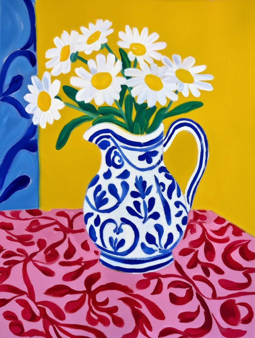 Floral Harmony – 3 Botanical Art Prints