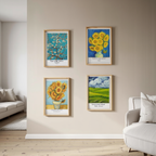Vincent Van Gogh Art Collection – 4 Stunning Prints - Hakyarts