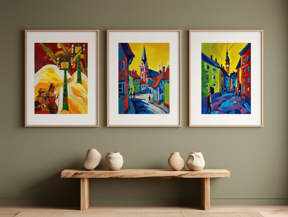 Kirchner – Shadows & Sunlight Trio - 3 Prints, Mix & Match