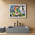 Fugue by Henry Lyman Sayën – Modern/Abstract Art Print