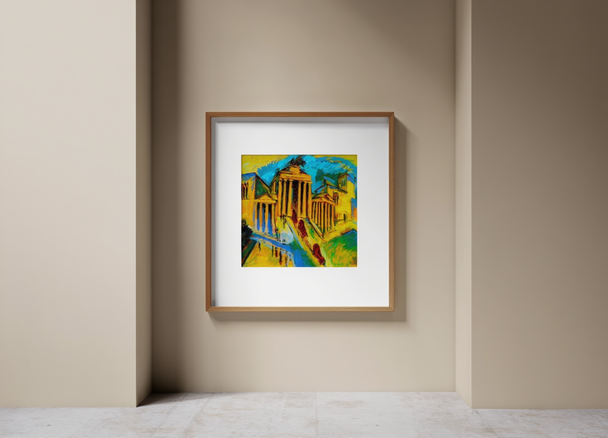 Ernst Ludwig Kirchner - Brandenburg Gate