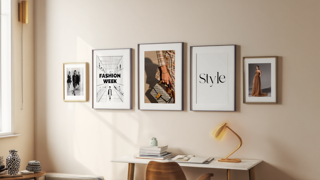 Luxury Fashion Art – 5-Piece Set