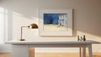 Cape Cod Evening by Edward Hopper – Modern American Art Print