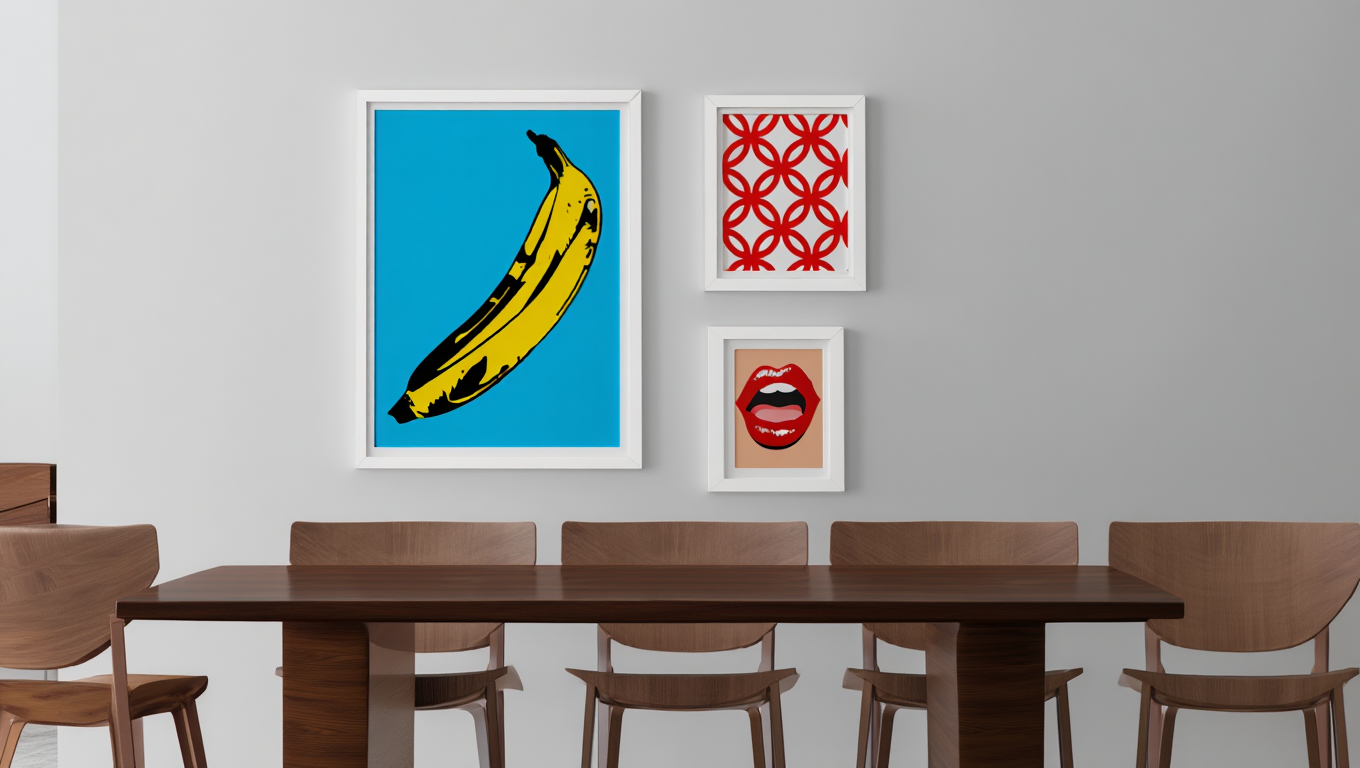 Retro Pop Collection – Set of 3 Vibrant Prints