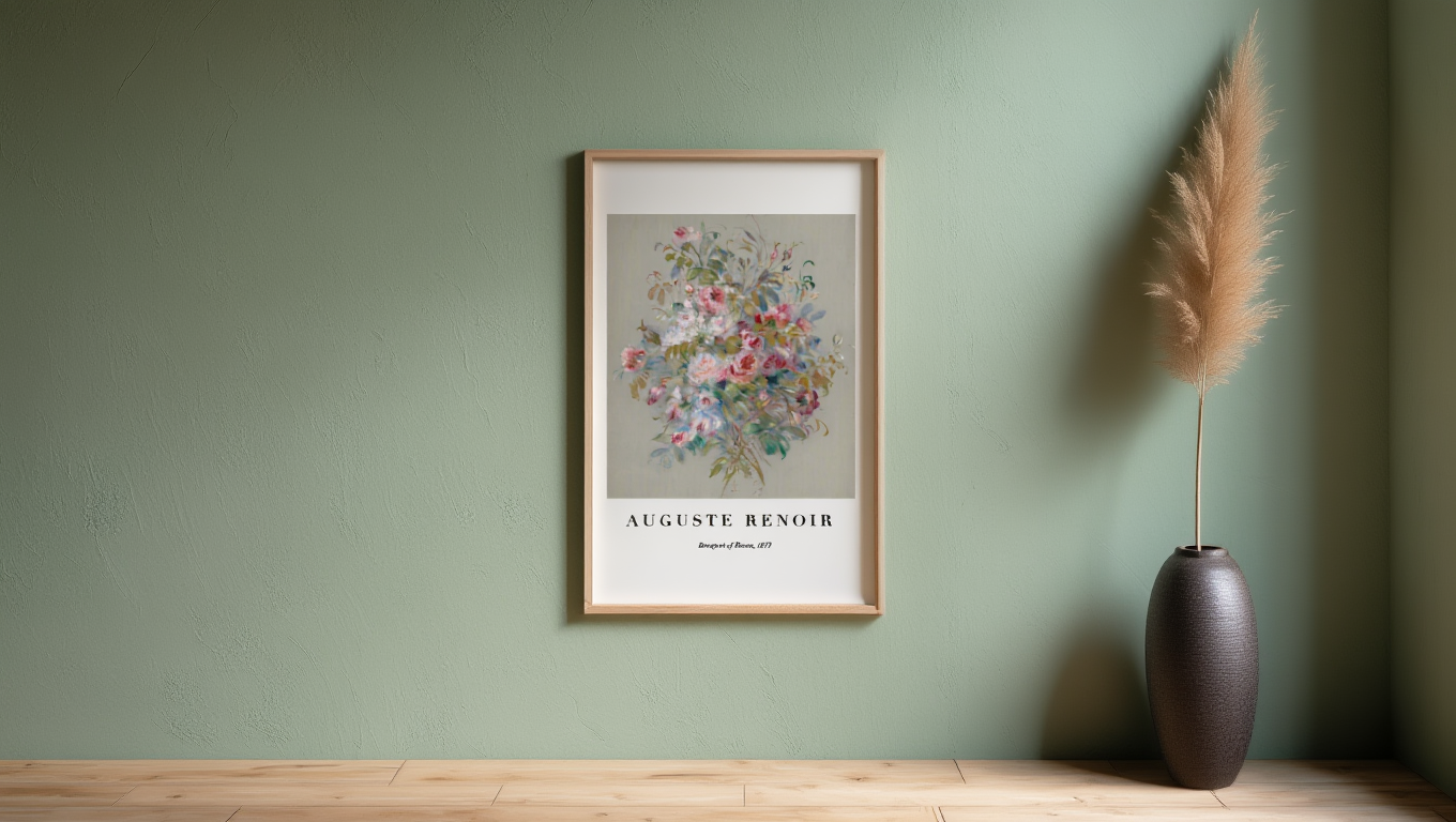 Auguste Renoir - Bouquet of Flowers Poster