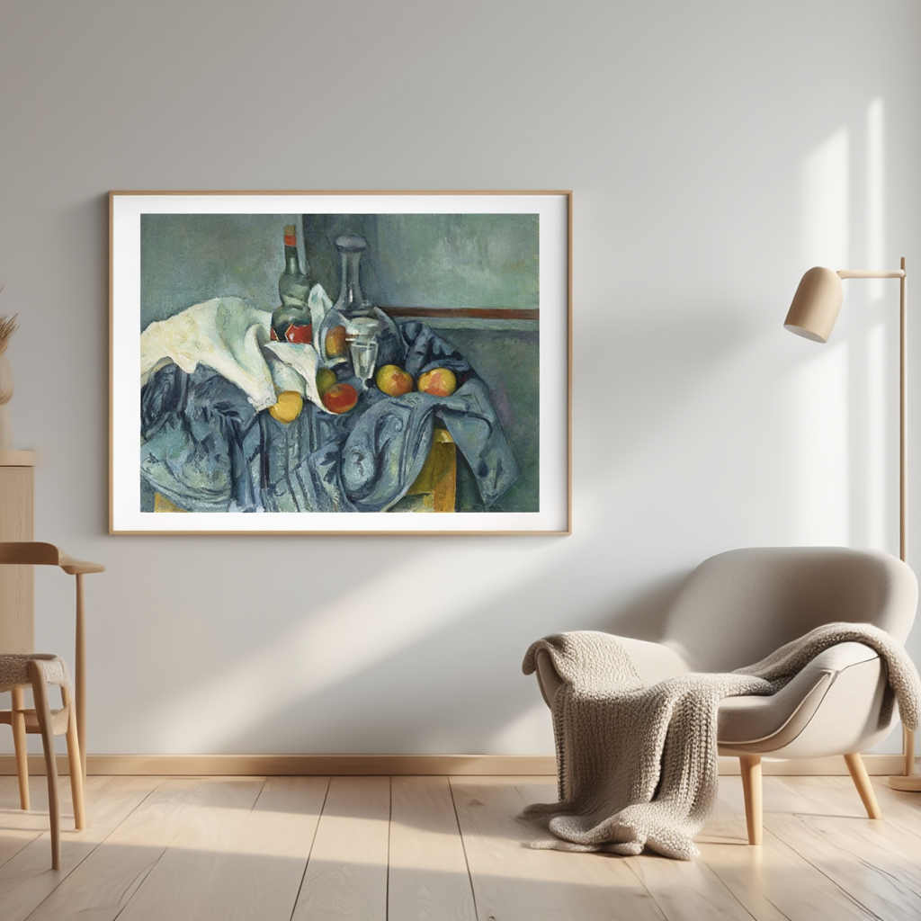 La Bouteille de Menthe – Paul Cézanne Poster | Post-Impressionist Still Life Art Print