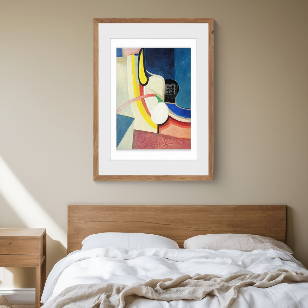 Ohne Titel "Gute Laune" – Kurt Schwitters (1945) | Abstract Collage Art Print